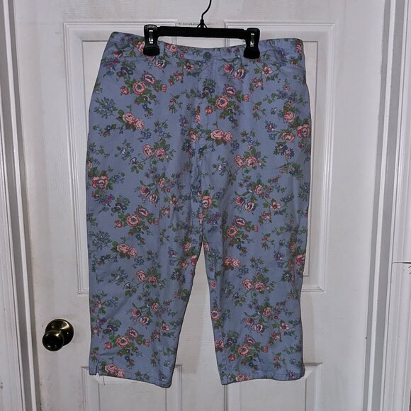 Like New Vintage Crazy Horse Liz Claiborne Capris 14 - Picture 1 of 4